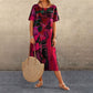 🎉Last Day Promotion 50% OFF💃Elegant Mulberry Silk Tropical Breeze Dress