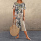 🎉Last Day Promotion 50% OFF💃Elegant Mulberry Silk Tropical Breeze Dress