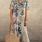 🎉Last Day Promotion 50% OFF💃Elegant Mulberry Silk Tropical Breeze Dress