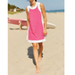 ⏰⏰Hot Sale 50% OFF🔥🎽Women's Casual Color Block Sleeveless Tops Matching Shorts🩳 with Pockets