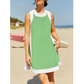 ⏰⏰Hot Sale 50% OFF🔥🎽Women's Casual Color Block Sleeveless Tops Matching Shorts🩳 with Pockets
