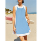 ⏰⏰Hot Sale 50% OFF🔥🎽Women's Casual Color Block Sleeveless Tops Matching Shorts🩳 with Pockets