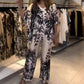 🔥2025 NEW SALES - 50% OFF🔥Women's Casual Botanical Print 2-Piece Set