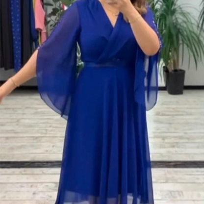 💃Summer Fashion Women's Choice🔥Women’s Elegant V-Neck Dress