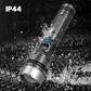 🔥Last Day 49% OFF🔥White Laser Flashlight with Zoom, Power Bank, and Digital Display