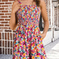 ⏰Hot Sale 49% Off💃Women's Summer Square Neck Sleeveless Loose Casual Short Smocked Romper