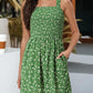 ⏰Hot Sale 49% Off💃Women's Summer Square Neck Sleeveless Loose Casual Short Smocked Romper
