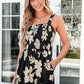 ⏰Hot Sale 49% Off💃Women's Summer Square Neck Sleeveless Loose Casual Short Smocked Romper