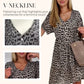 🔥Women's Casual V-Neck Short Sleeve Dress🔥