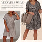 🔥Women's Casual V-Neck Short Sleeve Dress🔥