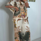 🌿Women's Loose Printed Top & Wide-Leg Pants 2-Piece Set🔥