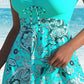 Strap Top & Fitted Swim Shorts Separable Swimsuit 