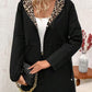 ⏳Limited time 50% discount💥Hooded Reversible Leopard Print Coat