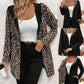 ⏳Limited time 50% discount💥Hooded Reversible Leopard Print Coat