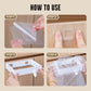 No-Drill Wall-Mounted Folding Trash Bag Holder
