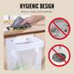 No-Drill Wall-Mounted Folding Trash Bag Holder